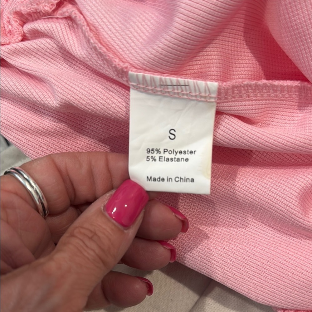 Pink Women's Pajama Shorts - Picture 5 of 6